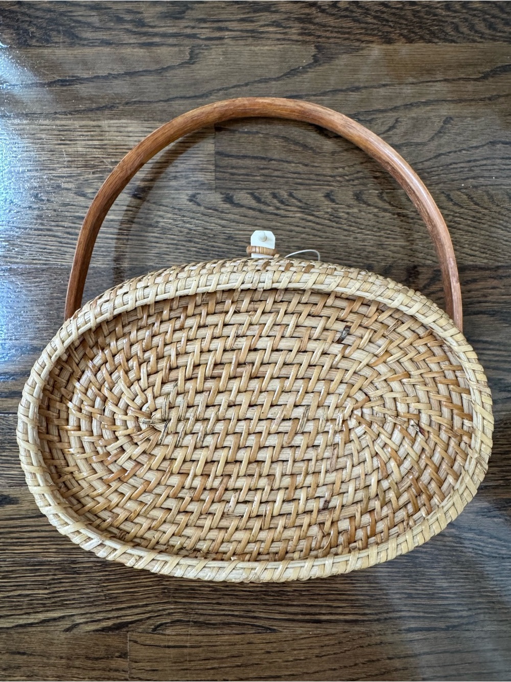 Nantucket Style Basket Handbag - Picture 6 of 6